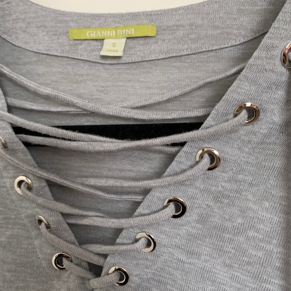 Lace Up Tee - Picture 2 of 3